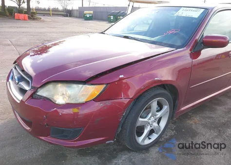 2009 Subaru Legacy 2.5I from USA, damaged, VIN 4S3BL616897224126